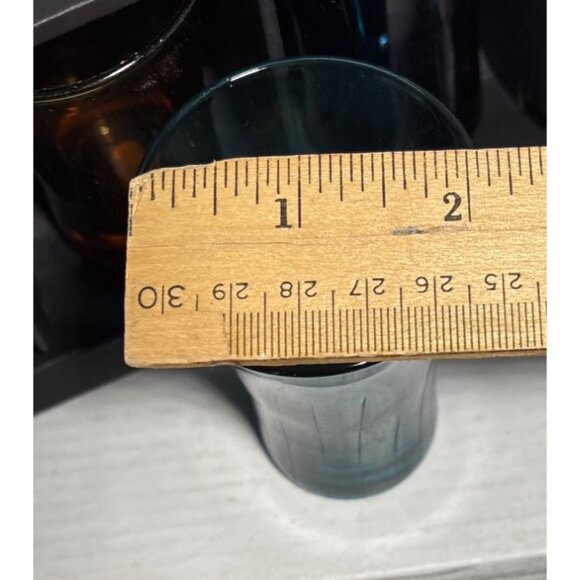 6 Bombay Colored Shot Glasses In Gift Box 2.5 Oz Capacity Multicolor Design - Picture 11 of 12